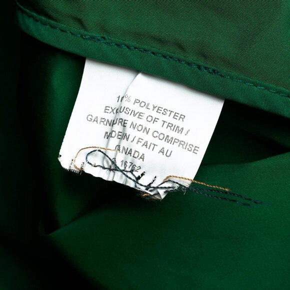 Lida Baday Green Radzimir Short-Sleeve Cropped Zip Jacket - Picture 7 of 8